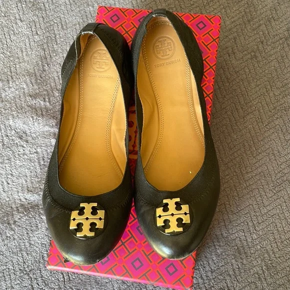 Tory Burch Shoes Tory Burch Claire Elastic Ballet Flat Poshmark